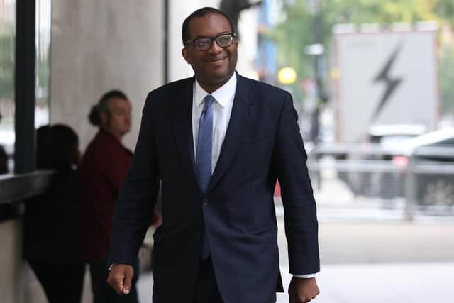 Under fire: Business secretary Kwasi Kwarteng has been blasted for delaying his decision on the Aquind interconnector plan until January 2022. Photo by Hollie Adams/Getty Images