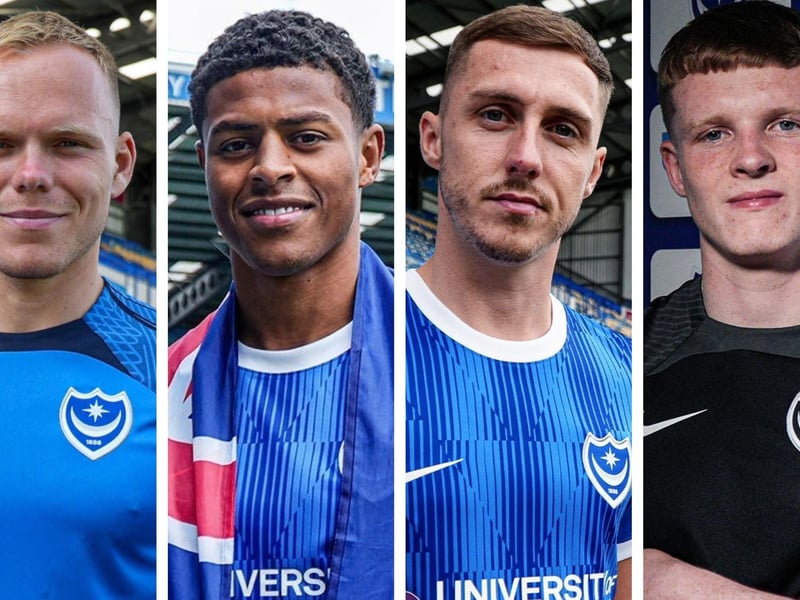 New recruits (L-R): Anthony Scully, Kusini Yengi, Gavin Whyte and Terry Devlin.