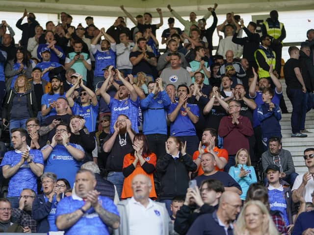 2,120 Pompey fans made the trip to Derby's Pride Park on Saturday.