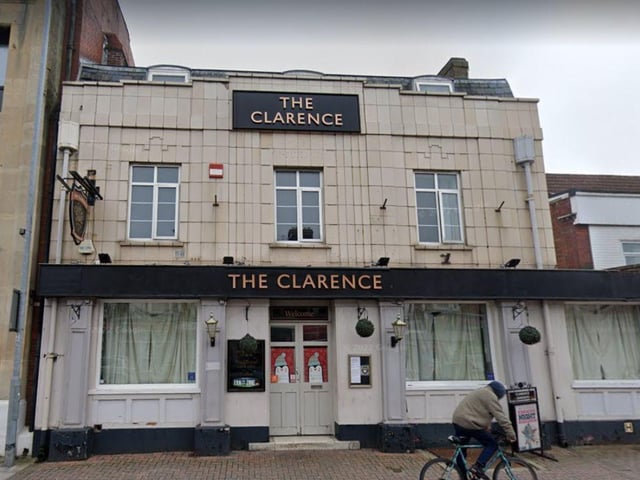 The Clarence Pub at 118 London Road, Portsmouth was handed a four-out-of-five rating after assessment on May 31.