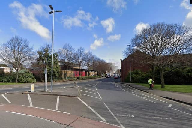 A new bus lane is set to be installed on Lake Road in Landport. Credit: Google Streetview