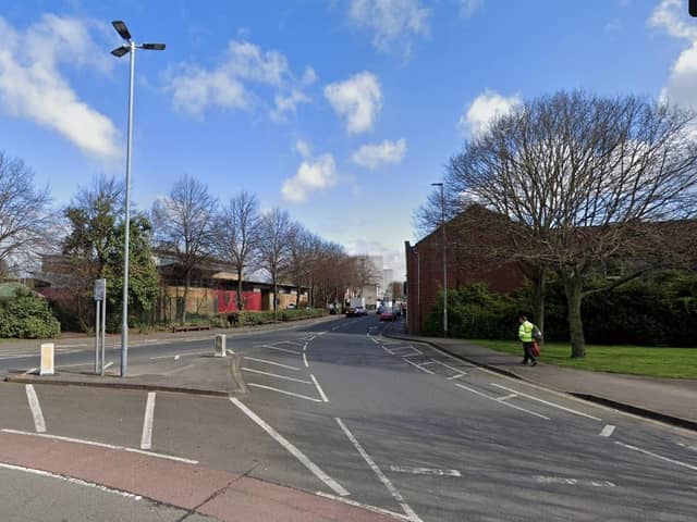 A new bus lane is set to be installed on Lake Road in Landport. Credit: Google Streetview