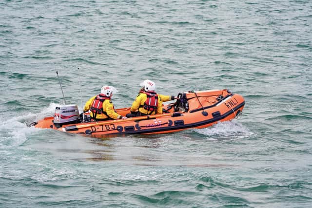 RNLI crew. Picture: Larne RNLI