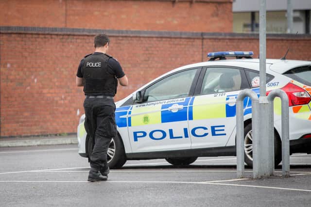 The man was reported for summons following the police chase. Picture: Habibur Rahman