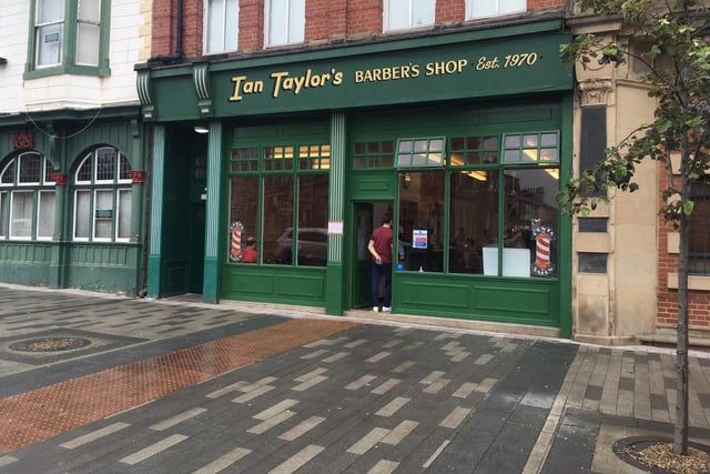 Ian Taylor’s in Church Street welcoming customers back.