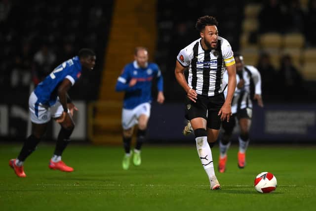 Notts County's Kyle Wootton is on Pompey's a radar. Picture: Laurence Griffiths/Getty Images