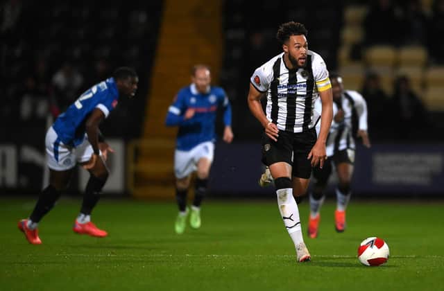 Notts County's Kyle Wootton is on Pompey's a radar. Picture: Laurence Griffiths/Getty Images
