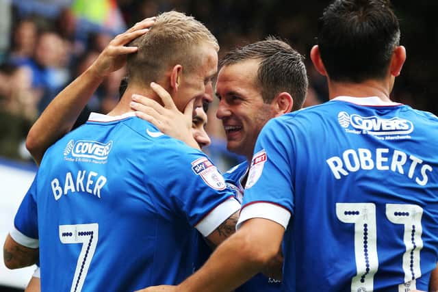 Carl Baker and Michael Doyle continue to play football in non-league. Doyle, who is aged 39, is still registered to Notts County. Picture: Joe Pepler