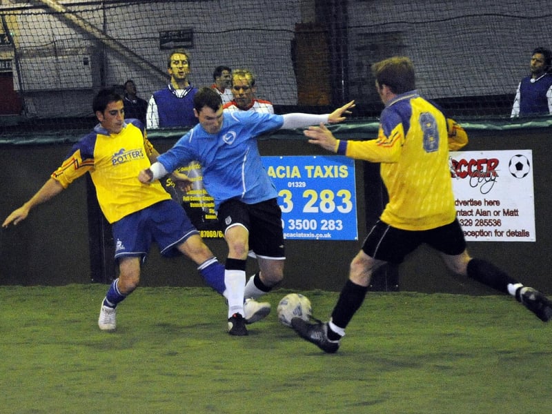 Action between Dolphin v Eaton in June 2008.