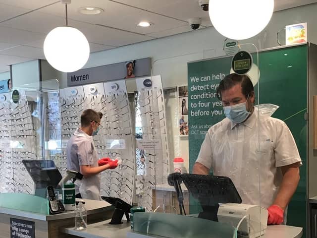Specavers store staff 