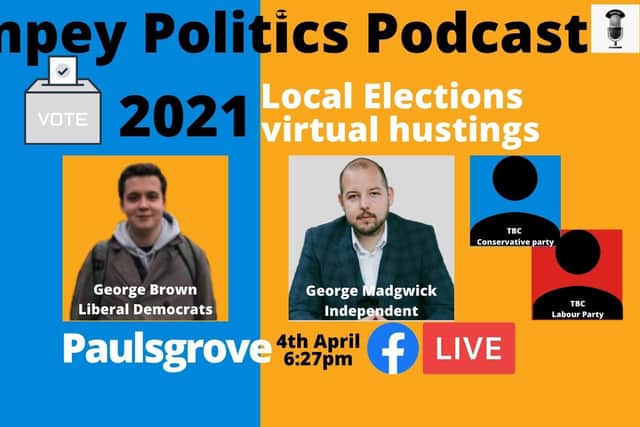 Pompey Politics is hositng online hustings 