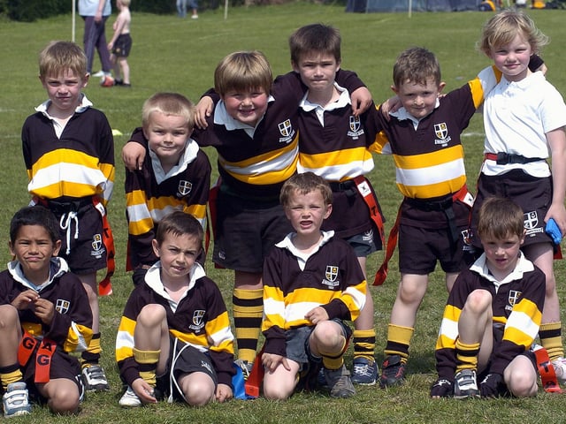 Portsmouth RFC under-7s, 2007. Picture by Michael Scaddan.