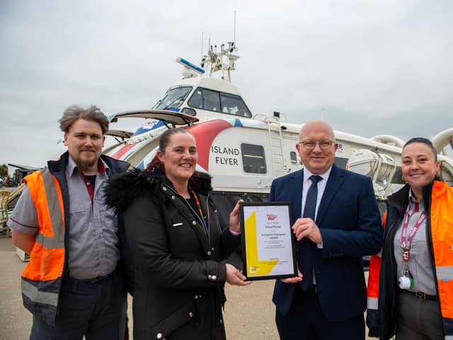 Hovertravel re-awarded top accessible status