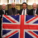 Alan Mak MP with Falklands War veterans in Havant