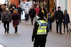 COVID: The police should get tough with those who flout the law. Picture Richard Ponter