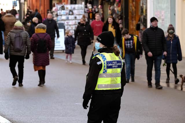 COVID: The police should get tough with those who flout the law. Picture Richard Ponter