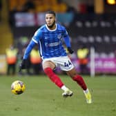 Myles Peart-Harris was absent against Reading last weekend. His injury status for Pompey's trip to Charlton Athletic has been revealed. (Image: Jason Brown/Pro Sport)