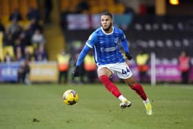 Myles Peart-Harris was absent against Reading last weekend. His injury status for Pompey's trip to Charlton Athletic has been revealed. (Image: Jason Brown/Pro Sport)