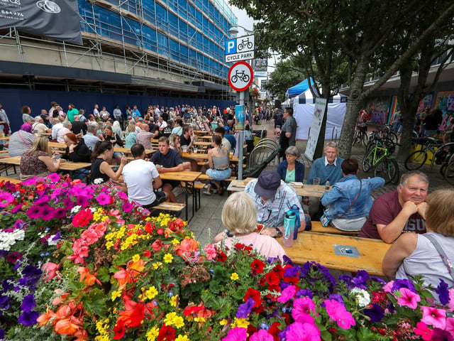 Southsea Food Festival on Palmerston, Clarendon and Osborne RoadsPicture: Chris  Moorhouse (200724-24)