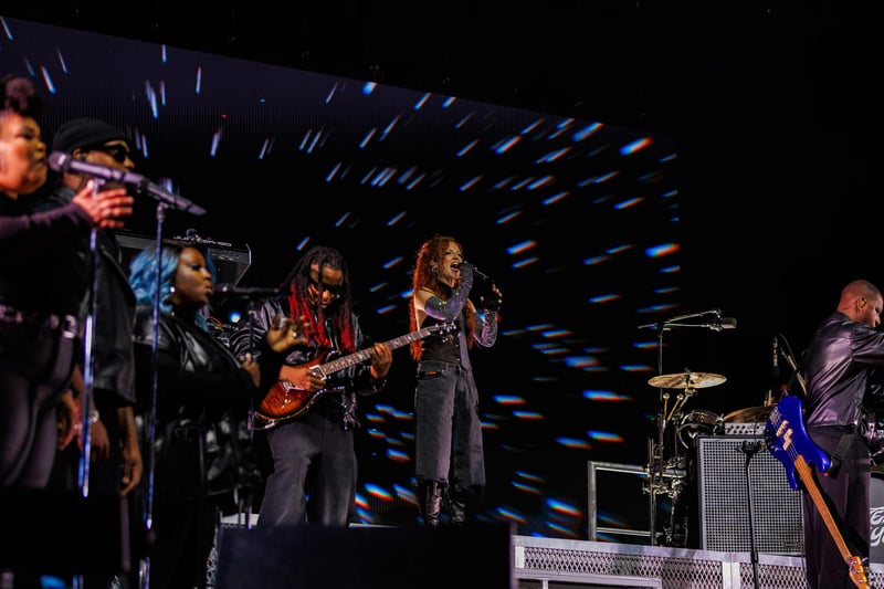 Jess Glynne at Castle StagePictured: Jess Glynne Picture:Marcin Jedrysiak