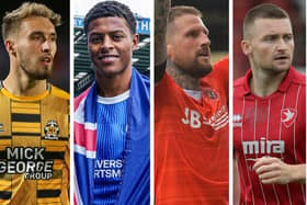 The likes of (L-R) Sam Smith, Kusini Yengi, Sonny Bradley and Alfie May have been on the move this summer, but which League One club has carried out the best transfer business?