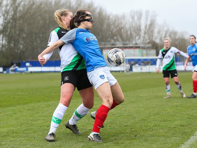 Portsmouth's Ali Hall. Picture by Nathan Lipsham