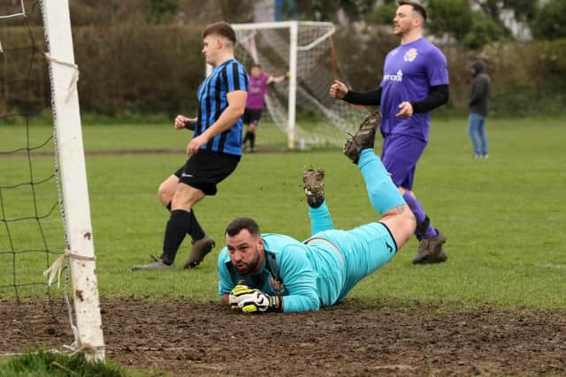 Lakeside Refit score again during their 10-2 Division 4 win against FFC. Picture: Kevin Shipp