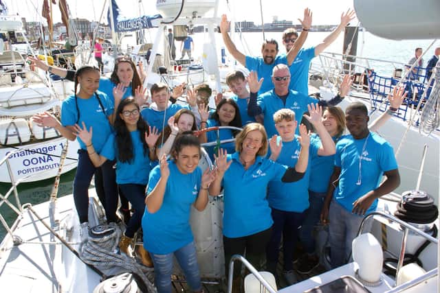 The Tall Ships Youth Trust provides sailing experiences for disadvantaged children and young people.