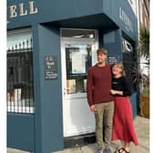 Simon Ridgwell and Grace Winchell have opened their new business, Live Well, in Southsea.