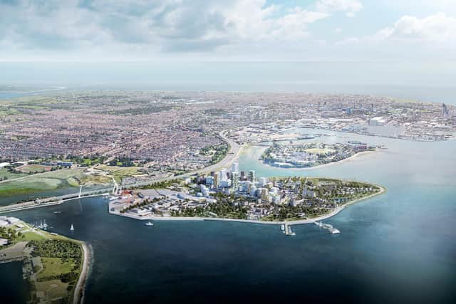 How Tipner West could look if the city council's plans are approved. Picture: Portsmouth City Council