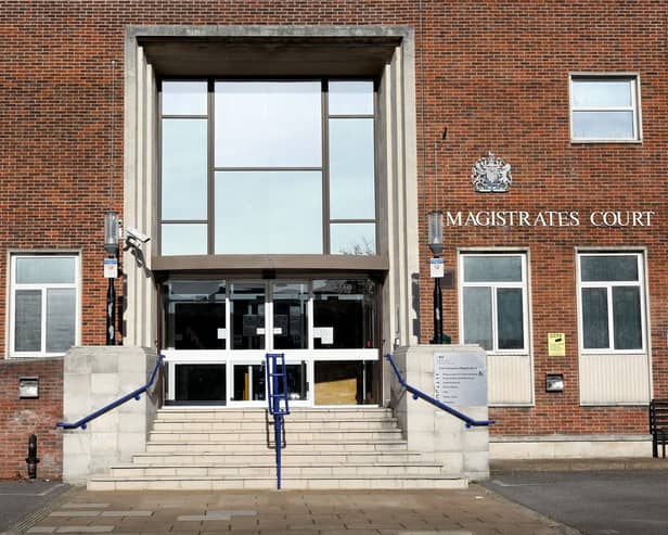Portsmouth Magistrates' Court in Winston Churchill Avenue.