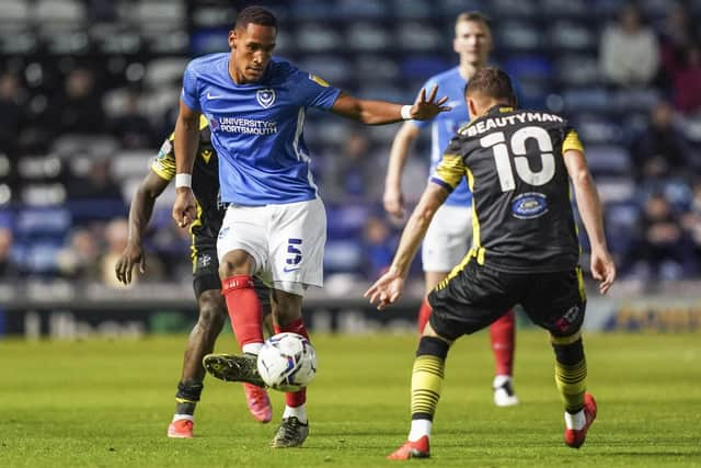 Portsmouth youngster Haji Mnoga made his first appearance for loan club Bromley since September on Saturday.   Picture: Jason Brown/ProSportsImages