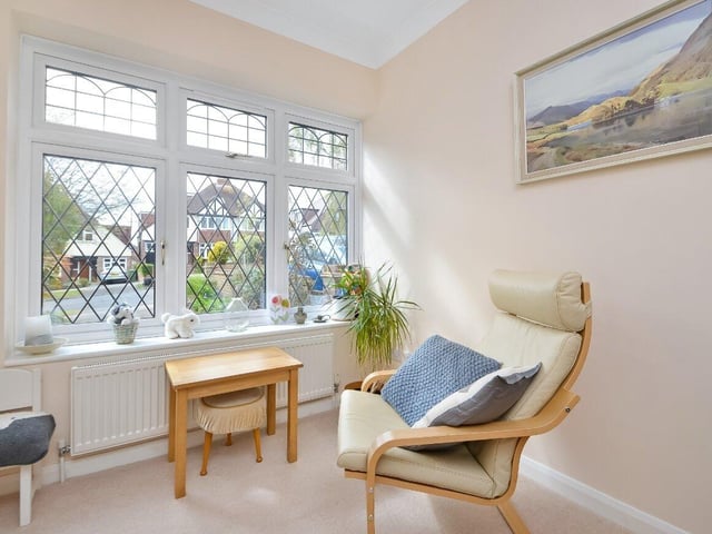 This home cosy home has a number of spaces that can be turned into office space.