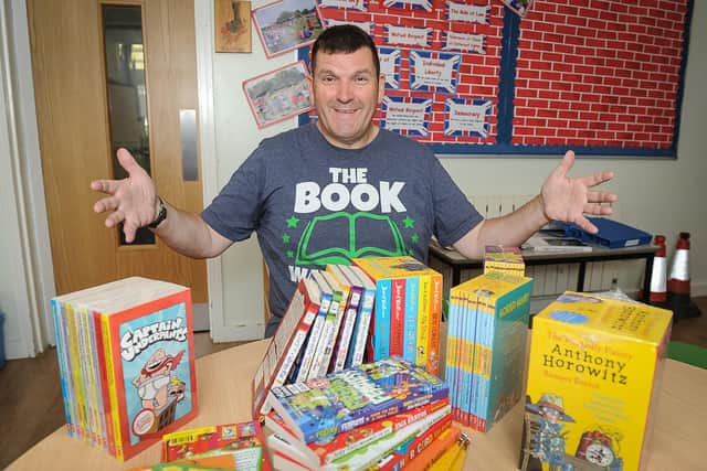 A passionate reader, Cllr Sean Blackman has provided books to Gosport schools in the past. Picture: Habibur Rahman
