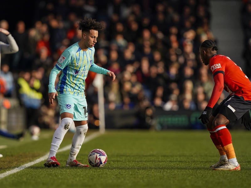 Has featured just four times for Pompey since joining on loan from Liverpool. Interestingly, was overlooked for Harvey Blair on the right against Millwall as a substitute.