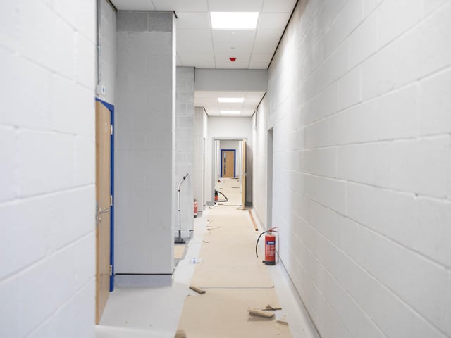 Pictured: Overall view on main corridor. Picture: Marcin Jedrysiak