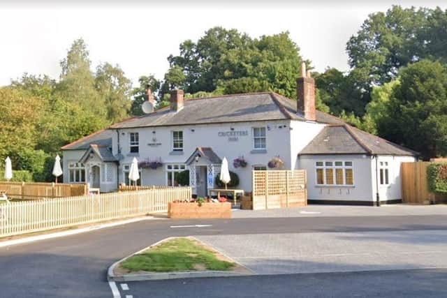 Cricketers Inn has been officially named as the best venue in the South East at the annual National Pub & Bar Awards. Picture: Google Street View.