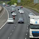 The M27 near Portsmouth. Picture: Chris Moorhouse.