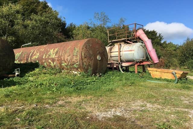 The illegal operation was uncovered by the Environment Agency. Picture: Environment Agency