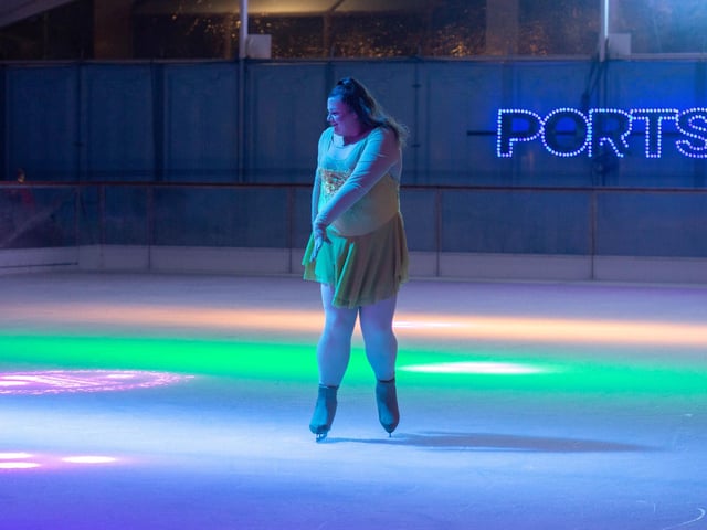 Jade Partridge - an inclusive skater, raises awareness for disabled people to take part in ice skating