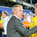 Former Pompey boss Kenny Jackett with now Charlton keeper Craig MacGillivray during their Fratton Park days.
