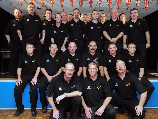 The 2009 Gosport Pub League team.