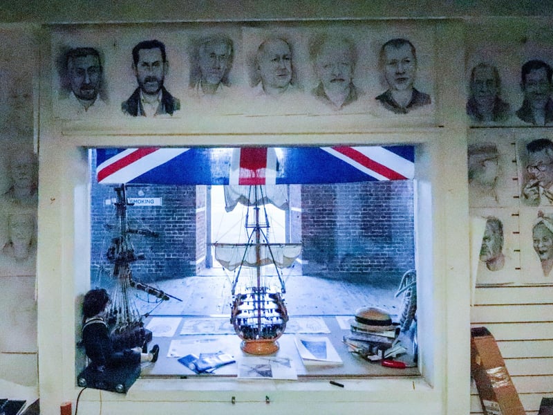 The view Pete Codling's studio