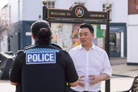 Havant MP Alan Mak has been on patrol in Emsworth to find out how police are tackling shoplifting