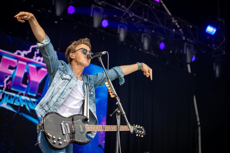 McFly were the surprise artist to perform on the Castle Stage on Saturday afternoon to a packed crowd.

Pictured - McFly

Photos by Alex Shute