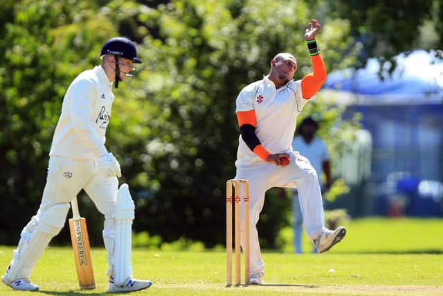 Dawn Ambi took five wickets in a game for the second time this year as Kerala defeated Verwood. 
Picture: Chris Moorhouse