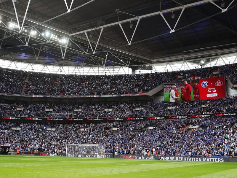 More than 40,000 Pompey fans saw the Blues beat Sunderland on penalties in the 2019 Checkatrade Trophy final