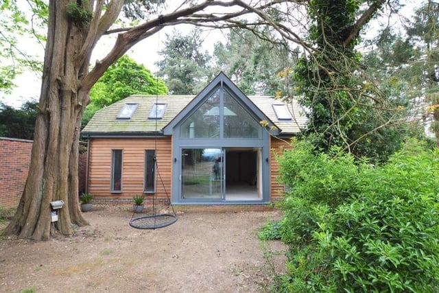 The four bedroom home is on the market for £2,500,000.
