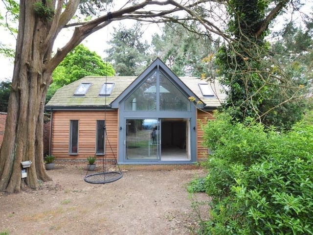 The four bedroom home is on the market for £2,500,000.