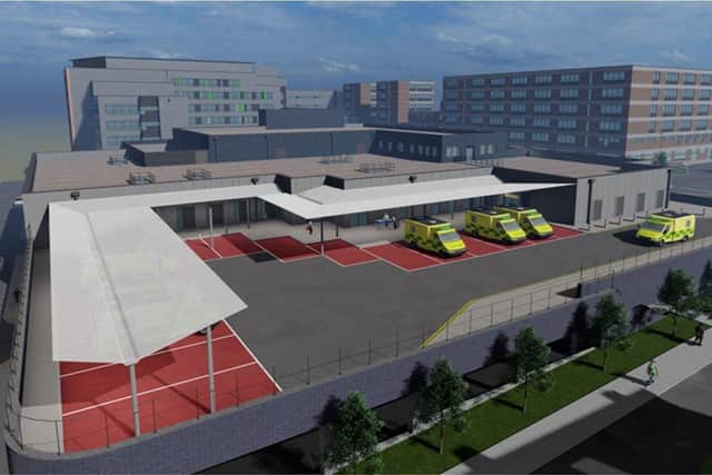 An artist's impression of new Emergency Department.